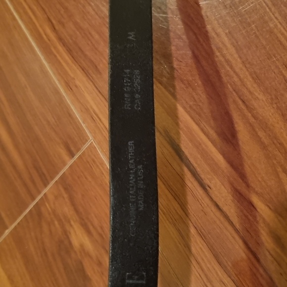 Armani Exchange Logo "AX" Leather Belt Size Medium - Picture 7 of 8